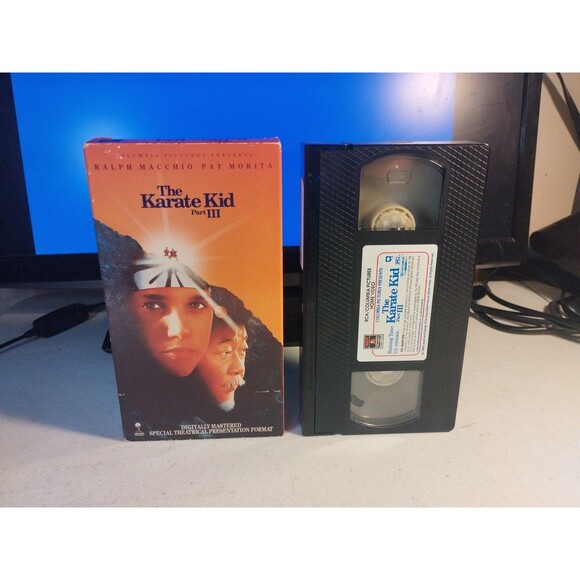 The Karate Kid Part III VHS, 1989 Ralph Macchio, Pat Morita - Picture 1 of 7
